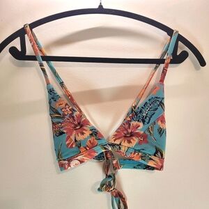 June Swimwear Aloha Floral Print Bikini 2 Piece Set - S